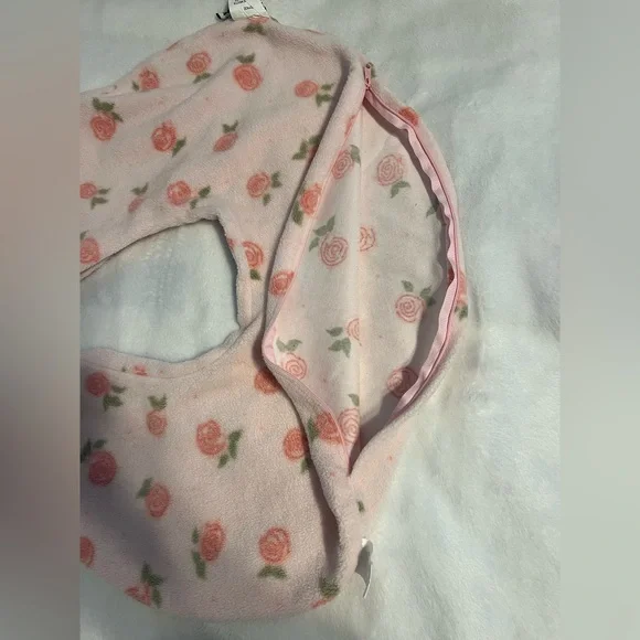 Boppy pink rose fleece cover - Picture 3 of 5